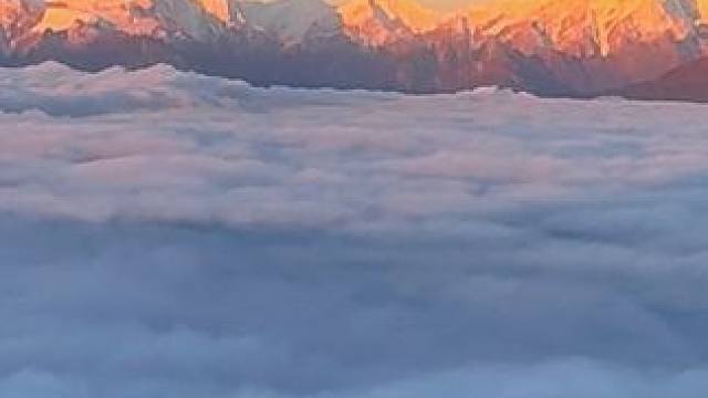 浪漫的云海公路，你见过如此壮丽的云海吗#山不见我我自去见山  #换个角度看世界 #大自然的魅力