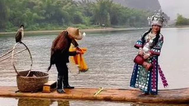 #就想在桂林看山山水水 #游山玩水释放心情 #山青水秀好风光游山逛水看风景