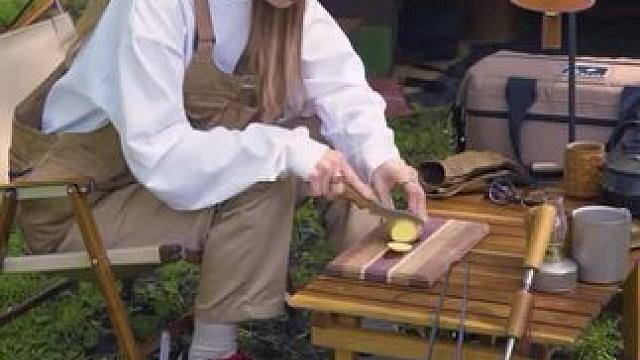 露营吃土豆 #露营报告