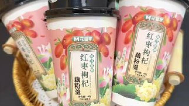 入秋了过后的早晨真的太需要这杯暖呼呼啦!关键这价到手6杯藕粉，公主们快薅#我可真会买 #来一碗热乎乎