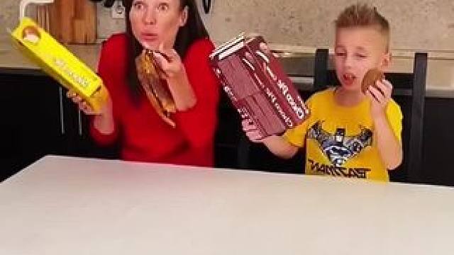 家庭版开盲盒大挑战，结局属实有点尴尬了！ #看一遍笑一遍 #哈哈哈娱乐一下 #意想不到的结局 #万万