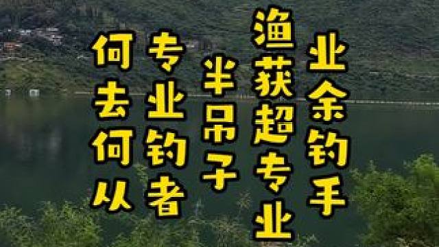 业余钓手为何渔获超专业，专业钓者如何突破困境？半吊子何去何从 业余钓手为何渔获超专业，专业钓者如何突