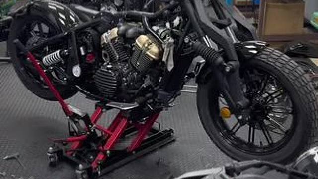 开搞 #拿破仑250 #摩托车 #机车 #改装 #黑旗500