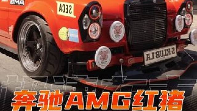 梅赛德斯奔驰AMG RedPIG/2024，现代版的红猪你见过吗！