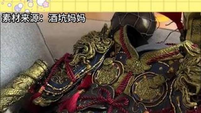 手工黑神话盔甲？！现在认妈还来得及嘛! #黑神话悟空 #手工diy #热点