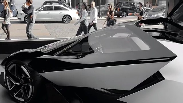 伦敦莲花超跑theory 1实车