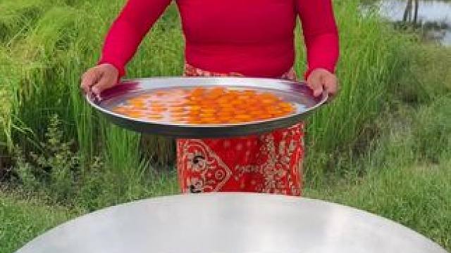 油炸鸡蛋 #东南亚美食