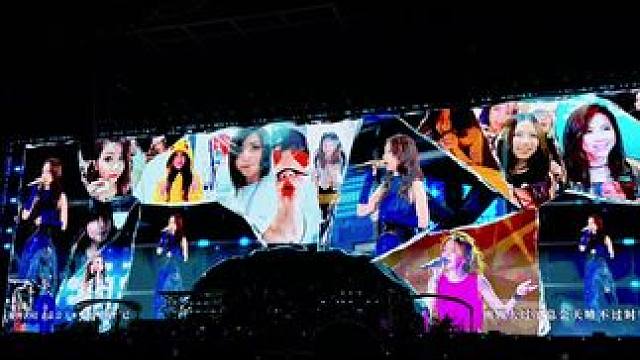 你在路上随便碰到的一个路人 都是别人做梦都想见到的人#邓紫棋演唱会