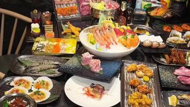 万豪酒店这家自助烤肉真不错#自助餐 #一起吃烤肉