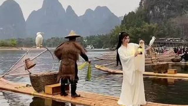 #就想在桂林看山山水水 #山青水秀好风光游山逛水看风景 #旅行推荐官