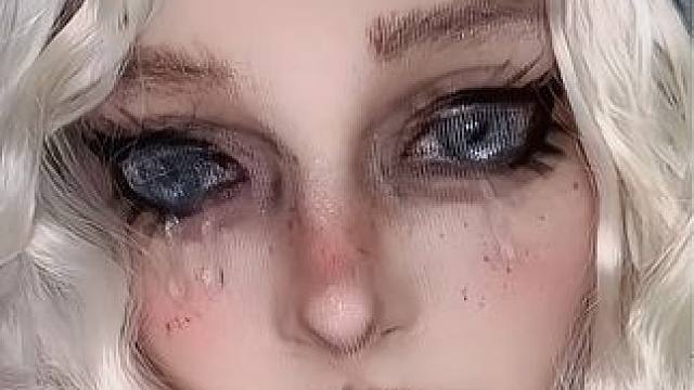 万圣节面具准备好了 #万圣节妆容 #万圣节妆造已经准备好了 #处女座 #化妆分享