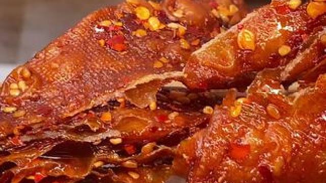 地地道道的湖南特产虎纹泡泡干，纯黄豆制作一口下去纯辣不带一点甜味#好吃到停不下来 #无辣不欢 #零食