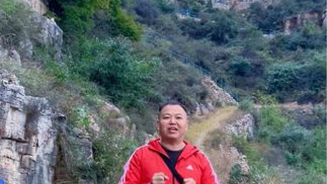 万佛寺 #给秋天点颜色看看 #每一帧都是热爱 #河南刚哥 #把秋日落叶拍出氛围感 #到深蓝的天空下感