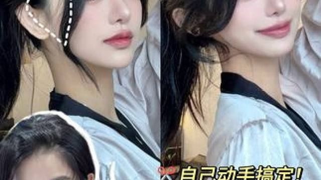 只有女生才懂刘海侧边没缝隙的含金量❗ #八字刘海 #发型 #自己剪刘海