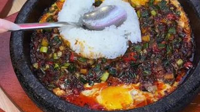 和信这家石锅拌饭太香了#美食推荐 #石锅拌饭