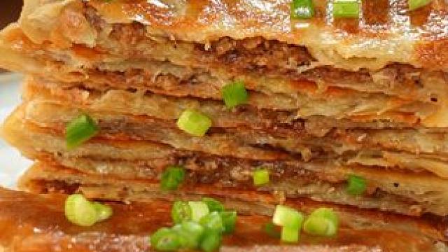 早餐只要几分钟就能给孩子做一份酥脆鲜香的牛肉馅饼，孩子超爱吃