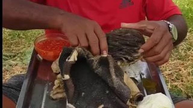 吃牛肚 #原始美味 #我的乡村生活 #乡村美食 #农村生活