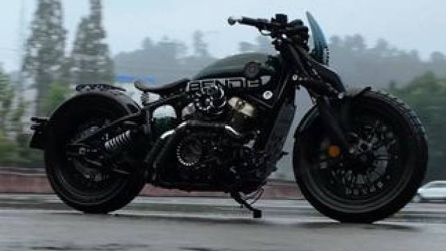 无限完美的拿破仑250改装。 脚踏后移 车把加高 后泥瓦加长。你想要的都有#拿破仑250 #拿破仑2