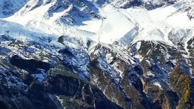 这是川西理县朴头镇梭罗沟村的凉台沟雪山群#川西旅游景点推荐 #宣传家乡旅游文化 #理小路 #凉台沟 