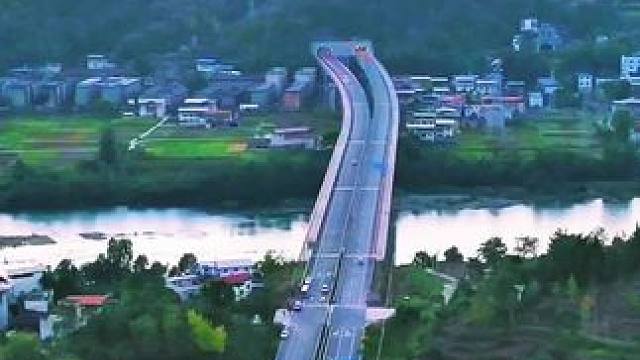 嘉川至东河的快速通道为旺苍缓解交通对物流运输城市建设起到重要作用#家乡的变化 #致广元·物流经济新图