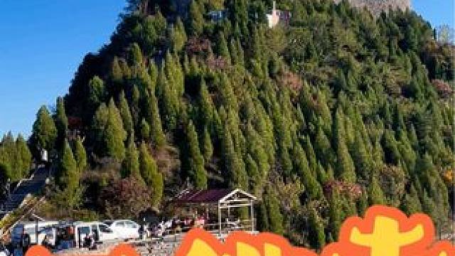 石佛寺 #分享一份秋天给你 #到深蓝的天空下感受秋日 #给秋天点颜色看看 #河南刚哥#100秒看金秋