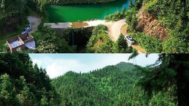 心目中清远最美露营地，清远“新西兰” 深入笔架山深处，发现一个世外桃源，碧蓝的水塘，茂密的小山丘~真