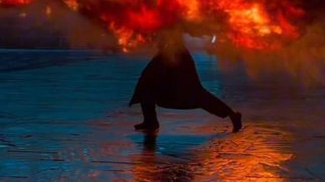 “火除邪祟 百家安宁 亲眼看到才知道多震撼”