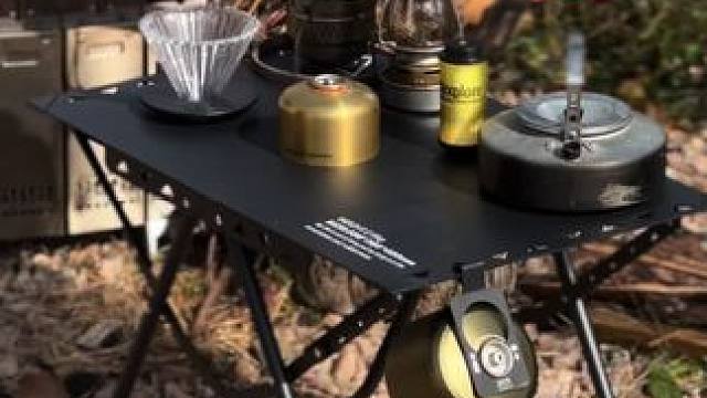 一秒速开的露营桌 兼顾了轻量化和承重能力#露营报告 #靠谱露营装备 #露营好装备报告