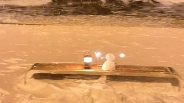 要是今年能跟你去海边看雪就好了.
#威海 #氛围感 #去年冬天