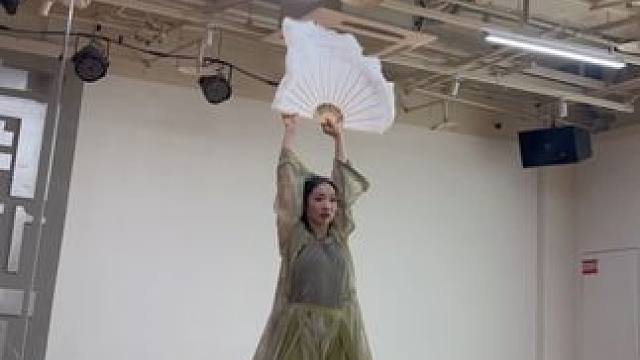 【逍遥吟】编舞样稿 #戴萍编舞 #原创编舞 #绸扇舞