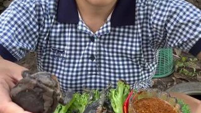 泰国特色美食林蛙 #泰国美食 #东南亚美食 #泰国林蛙