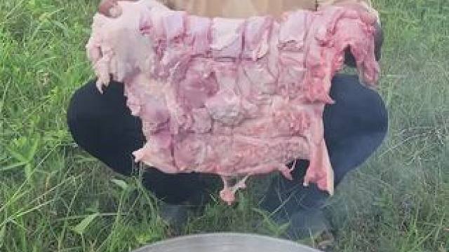 油炸五花肉 #东南亚美食推荐 #东南亚美食 #田园生活