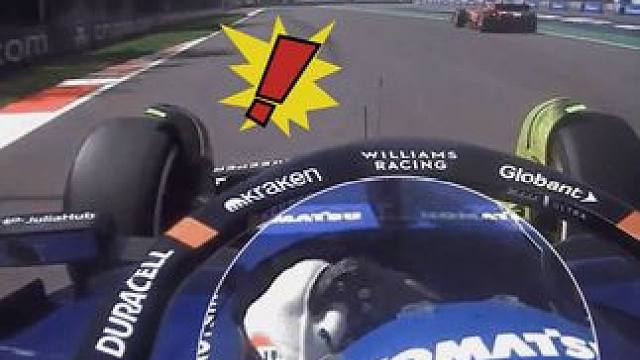 提示，这不是正赛 #f1 #墨西哥 #阿尔本