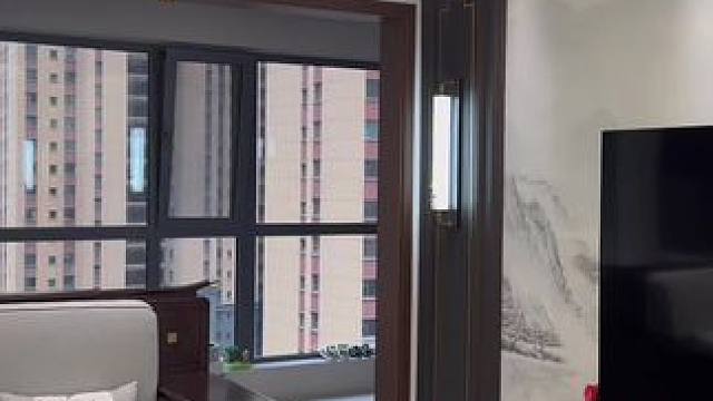 下午刚拍摄落地实景新中式在活力城#装修完工实景 #专业的事交给专业的人 #同城精选装修 #新中式 #