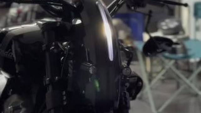 奔达灰石250异形大灯完成✅ 效果自行参考咯#拿破仑250 #灰石250 #摩托车改装 #巡航 #摩