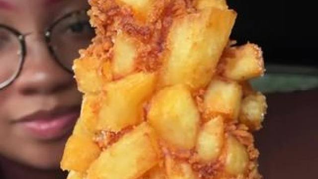 芝士拉丝热狗棒