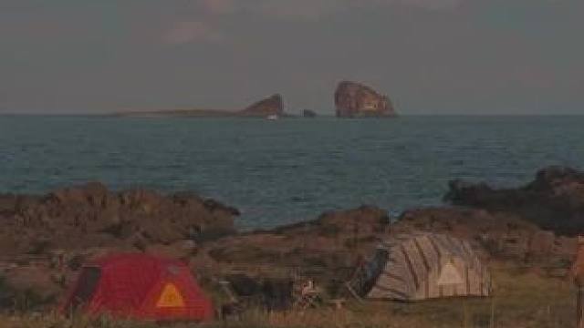 海边露营的松弛感 #露营报告