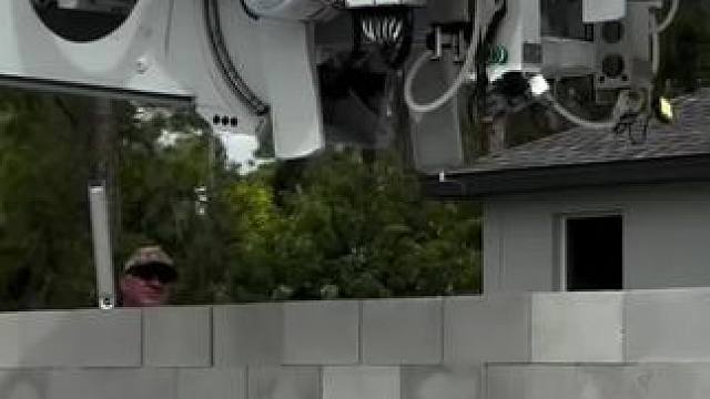 美国FBR前沿动态稳定建筑机器人️ #科技创新 #建筑机器 #智能建造 #智能科技 #现代化机械