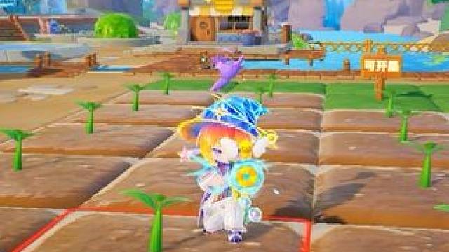 水枪无后摇浇水，浇水播种+跳跃即可、很简单！#元梦之星 #元梦之星星语星愿赛季 #元梦之星泳池之王 