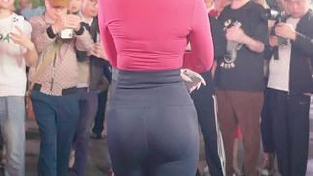 #翘臀美臀 #完美身材 #甜美女孩 #性感瑜伽裤