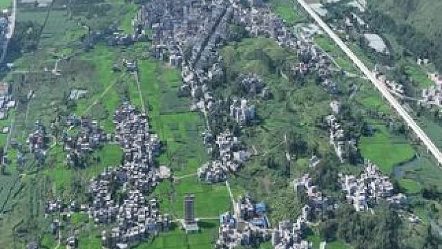 广西河池大平原，依山傍水乡间田园风光！