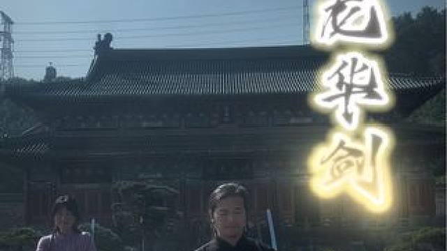 来自上海的小姐姐学习龙华剑6天成果展示 #武当剑 #武当功夫 #凌云小金刚