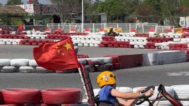体验不一样的速度和激情，你需要来一次卡丁车之旅#义乌 #卡丁车 #解压 #亲子游玩好去处 #周末去哪