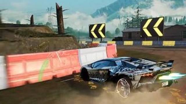 燃油跑车国一记录 伐木场落日1.10.84 纯享版！ #极品飞车集结 #极品飞车集结公测 #极品飞车