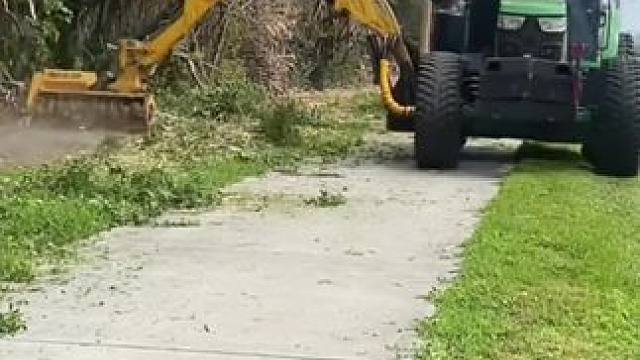 澳洲的铲式除草机，开一次吃三年！#除草神器 #割草机 #极度舒适 #作品同步头条赢激励