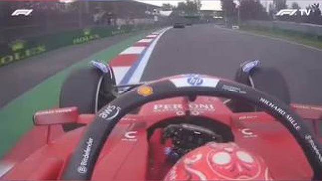 劳森慢车阻挡惹怒赛恩斯 #2024f1墨西哥城大奖赛 55在TR里低吼：“劳——森——！”上一站在奥