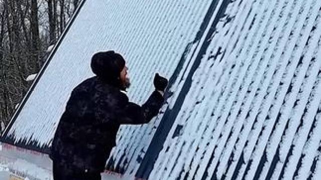 有趣的冬季 #解压 #解压视频 #治愈 #雪景 #有趣