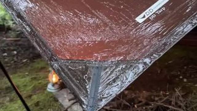 雨天露营 #露营报告