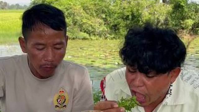 柬埔寨乡村美食 #农村美食