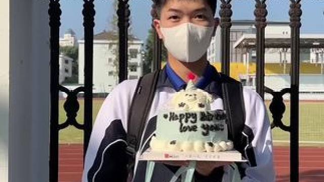 在学校过生日的一天 #vlog日常 #06